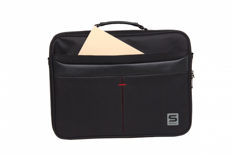 Geanta notebook Serioux, SRX-8444, dimensiuni 40 x 30 x 6 cm, compartiment laptop: max 15.6", bretea spate pentru prindere troller, curea de umar ajustabila, material poliester [5]