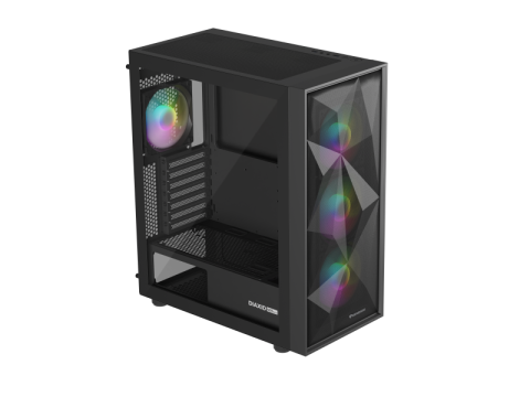 Componente PC - GENESIS Diaxid 605 ARGB Midi Tower Black