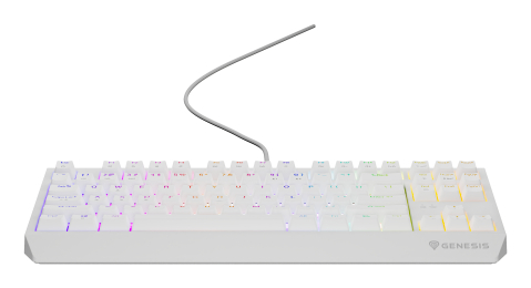 GENESIS Thor 230 TKL keyboard Gaming USB QWERTY US English White [3]
