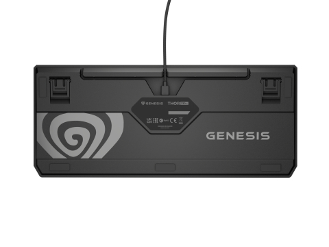 GENESIS Thor 230 TKL keyboard Gaming USB + RF Wireless + Bluetooth QWERTY Black, Grey, Orange [13]