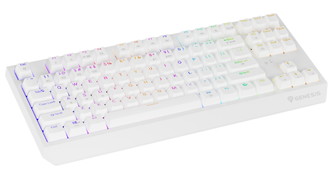 GENESIS Thor 230 TKL keyboard Gaming USB + RF Wireless + Bluetooth QWERTY US English White [2]