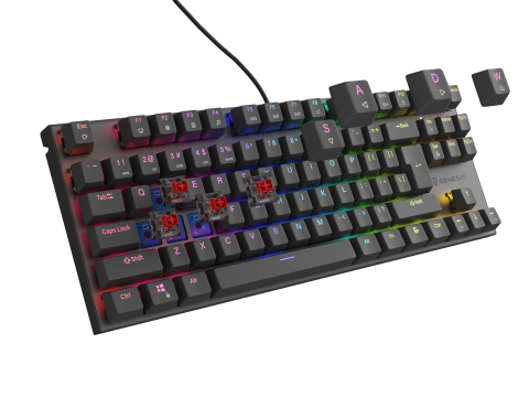 GENESIS Thor 303 TKL keyboard Gaming USB QWERTY US International Black [8]
