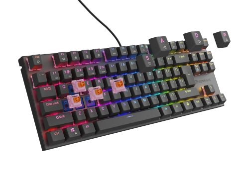 GENESIS Thor 303 TKL keyboard Gaming USB QWERTY US International Black [7]