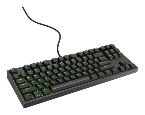 GENESIS Thor 404 TKL keyboard Gaming USB QWERTY US International Black [1]