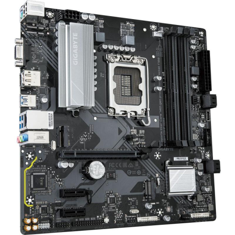 GIGABYTE B760M D3HP DDR4 Motherboard - Supports Intel Core 14th Gen CPUs, 4+1+1 Phases Digital VRM, up to 5333MHz DDR4 (OC), 2xPCIe 4.0 M.2, GbE LAN, USB 3.2 Gen1 [2]