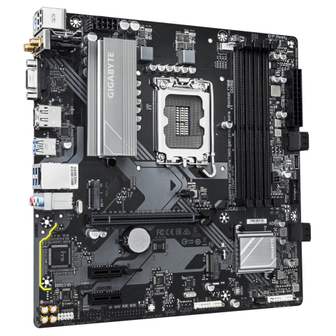 GIGABYTE B760M D3HP WIFI6 Motherboard - Supports Intel Core 14th Gen CPUs, 4+1+1 Phases Digital VRM, up to 5600MHz DDR5, 2xPCIe 4.0 M.2, Wi-Fi 6, GbE LAN, USB 3.2 Gen1 [2]