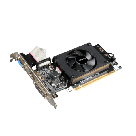 GIGABYTE GV-N710D3-2GL graphics card NVIDIA GeForce GT 710 2 GB GDDR3 [1]