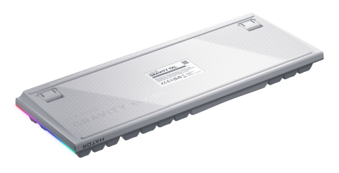 HATOR Gravity TKL keyboard Gaming USB QWERTY US English White [5]