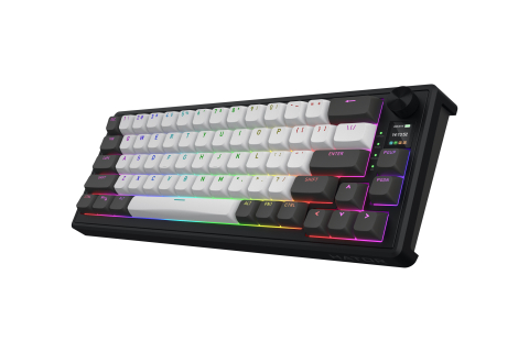 HATOR Skyfall Pro Wireless 65 keyboard Gaming USB + RF Wireless + Bluetooth QWERTY US English Black, Grey [3]