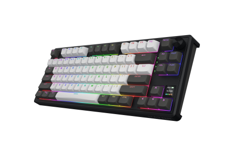 HATOR Skyfall Pro Wireless 80 keyboard Gaming USB + RF Wireless + Bluetooth QWERTY US English Black, Grey [3]