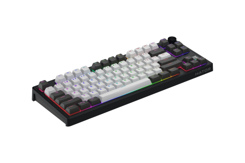 HATOR Skyfall Pro Wireless 80 keyboard Gaming USB + RF Wireless + Bluetooth QWERTY US English Black, Grey [4]