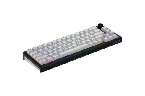 HATOR Skyfall Wireless 65 keyboard Gaming USB + RF Wireless + Bluetooth QWERTY US English Black, White [4]