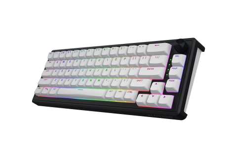 HATOR Skyfall Wireless 65 keyboard Gaming USB + RF Wireless + Bluetooth QWERTY US English Black, White [3]