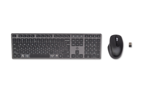 Tastaturi - HP 720 Multi-Device Rechargeable Wireless and Mouse Combo keyboard