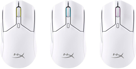 HyperX Pulsefire Haste 2 Core Wireless White Gaming mouse [2]