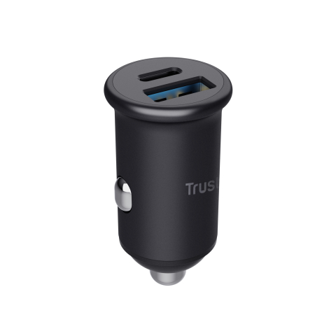 Incarcator auto Trust Maxo Fast, 2 porturi USB, putere maxima 38W, negru [3]