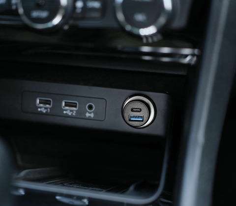 Incarcator auto Trust Maxo Fast, 2 porturi USB, putere maxima 38W, negru [6]