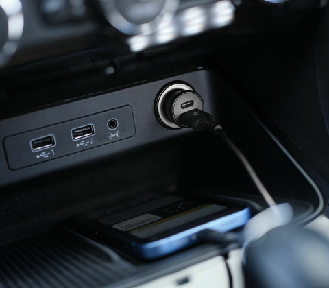 Incarcator auto Trust Maxo Fast, 2 porturi USB, putere maxima 38W, negru [7]