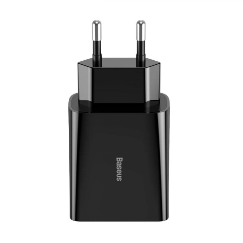 Incarcatoare telefoane - INCARCATOR retea Baseus Speed Mini, Quick Charge 20W, 1 x USB Type-C 5V/3A max, negru