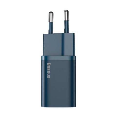 Incarcatoare telefoane - Incarcator retea Baseus Super Si, Quick Charge 20W, 1 x USB Type-C 5V/3A, albastru