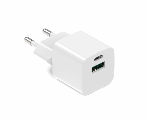 INCARCATOR SERIOUX 30W USB-C & USB-A de perete, Alimentator/încărcător cu USB, Ieșire USB-C: USB-C: 5V/3A, 9V/3A, 12V/2,5A, 15V/2,0A, 20V1,5A (30W) PPS: 3,3V-11V/3,0A, 3,3V-16,0V/2,0A (33W), USB-A: 5V/3A, 9V/2A, 12V/1,5A (18W) USB-C+USB-A: 5V/3A (15W) [3]