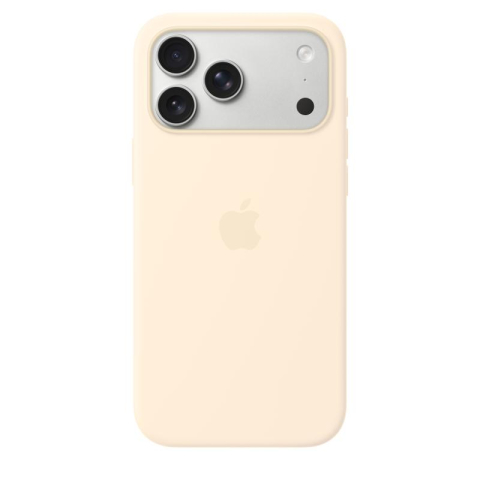 Accesorii Telefoane - iPhone 17 Pro Max Silicone Case with MagSafe - Vanilla