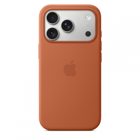 iPhone 17 Pro Silicone Case with MagSafe - Terra Cotta [1]
