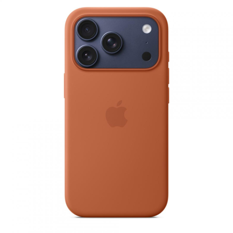iPhone 17 Pro Silicone Case with MagSafe - Terra Cotta [2]