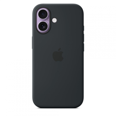 iPhone 17 Silicone Case with MagSafe - Black [1]