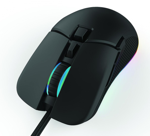 Kit Gaming Serioux Kayel 4 in 1, Tastatura de gaming, 104 taste, 19 taste Anti-ghosting , design slim, iluminare rainbow, structura metalica gri, taste negre + design cu palm rest, cablu USB 1.5M PVC, plug and play, Mouse gaming, senzor Sunplus 199, 800-6400 DPI, switch HUANO, pana la 20 milioane de [7]