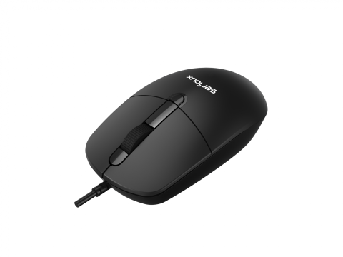 Kit Serioux cu fir, Tastatura: interfata USB, 104 taste, material ABS, US layout, lungime cablu 1.5m PVC,  dimensiuni 440*159*25mm, negru, Mouse: interfata USB, 4 butoane, polling rate 125 Hz, rezolutie DPI 1000, lungime cablu 1.5m PVC, dimensiuni 109*61*37mm, negru [10]