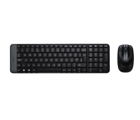 Kit tastatura + mouse Logitech MK220, tastatura fara fir standard, mouse optic, negru [4]