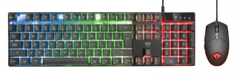 Kit Tastatura + Mouse Trust GXT 838 Azor Gaming Combo, negru [12]