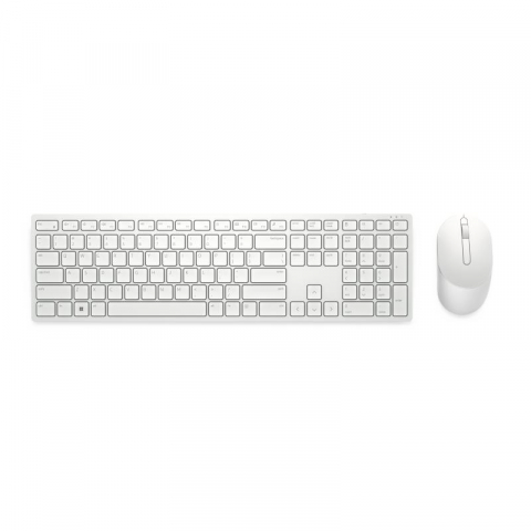 Kit tastatura si mouse Dell KM5221W, wireless, alb [2]