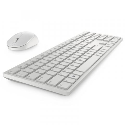 Kit tastatura si mouse Dell KM5221W, wireless, alb [9]