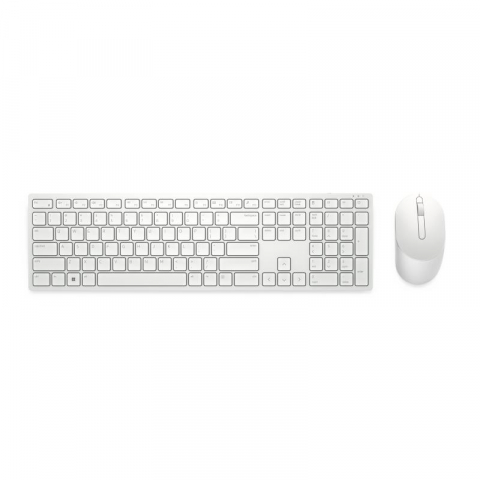 Kit tastatura si mouse Dell KM5221W, wireless, alb [1]