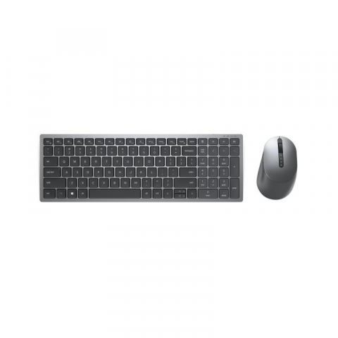 Kit tastatura si mouse Dell KM7120W, Wireless, Titan grey [8]