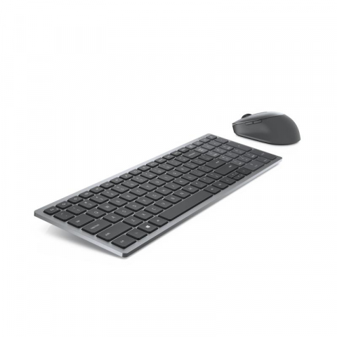 Kit tastatura si mouse Dell KM7120W, Wireless, Titan grey [13]