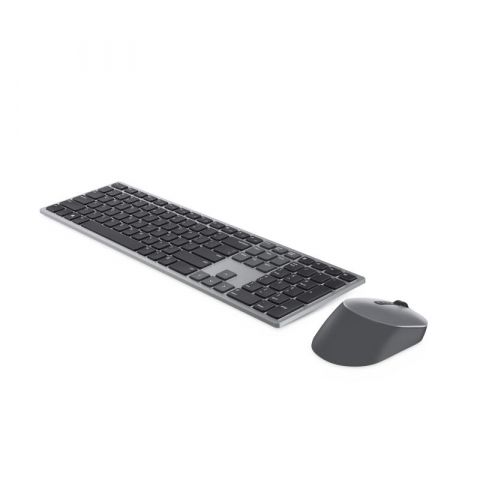 Kit tastatura si mouse Dell Premier Multi-Device KM7321W, wireless, negru [10]