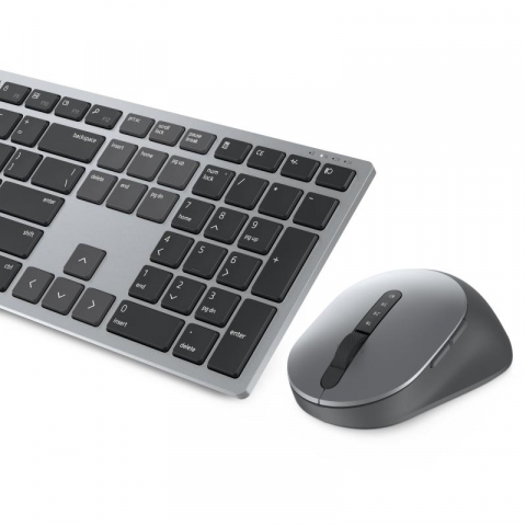 Kit tastatura si mouse Dell Premier Multi-Device KM7321W, wireless, negru [13]