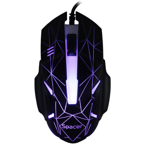 Kit Wired tastatura si mouse SPACER SP-GK-01, taste numerice, Negru [4]