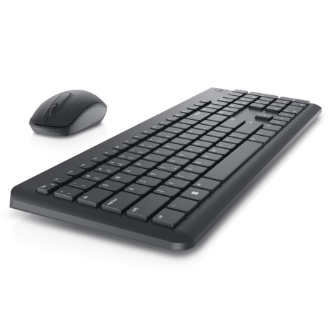 Kit Wireless tastatura si mouse Dell KM3322W, taste numerice, Negru [1]