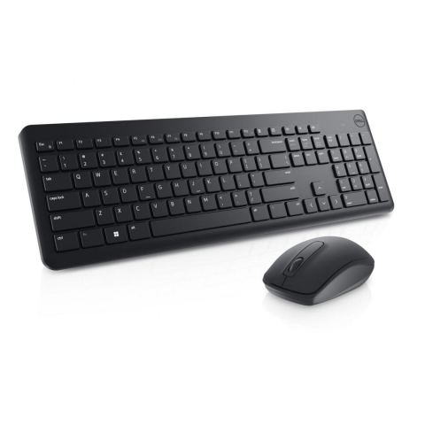 Kit Tastatura Mouse - Kit Wireless tastatura si mouse Dell KM3322W, taste numerice, Negru