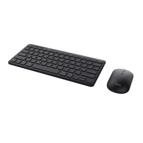 Kit Tastatura Mouse - Kit Wireless tastatura si mouse Trust Lyra, negru