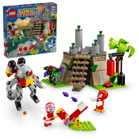 Seturi de Constructie - KNUCKLES SI ALTARUL MASTER EMERALD, LEGO 76998