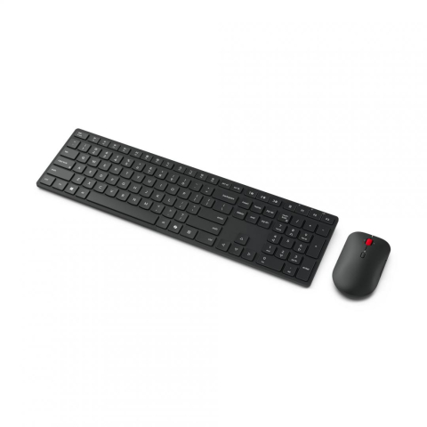 Lenovo 4X31S04810 keyboard Mouse included Office RF Wireless + Bluetooth US English Black [1]