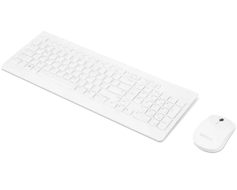 Lenovo GX30W75336 keyboard Mouse included Universal USB + Bluetooth QWERTY White [3]