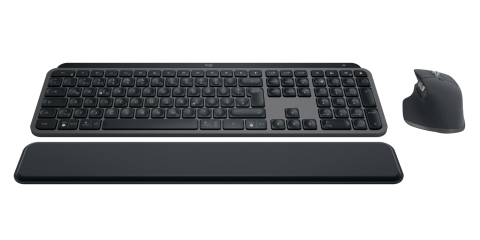 Logitech 920-010926 keyboard Mouse included Office RF Wireless + Bluetooth QWERTZ German Graphite [3]