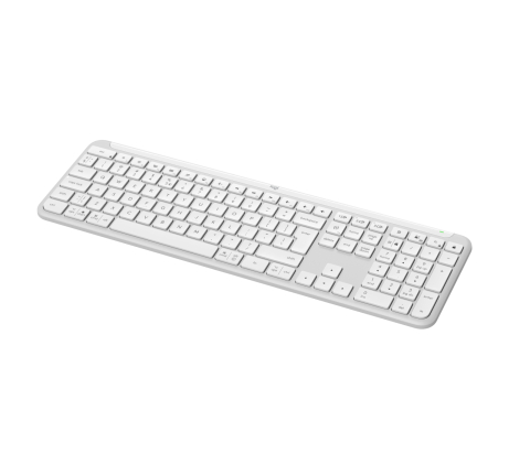 Logitech 920-012466 keyboard Office RF Wireless + Bluetooth QWERTY US International White [4]