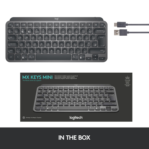 Logitech Master MX Keys Mini Minimalist Wireless Illuminated Keyboard [14]
